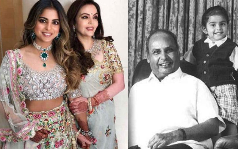 DID YOU KNOW Dhirubhai Ambani’s Day Used To Start After Seeing His Granddaughter Isha Ambani's Face, He Never Had His Morning Tea Without Seeing Her?