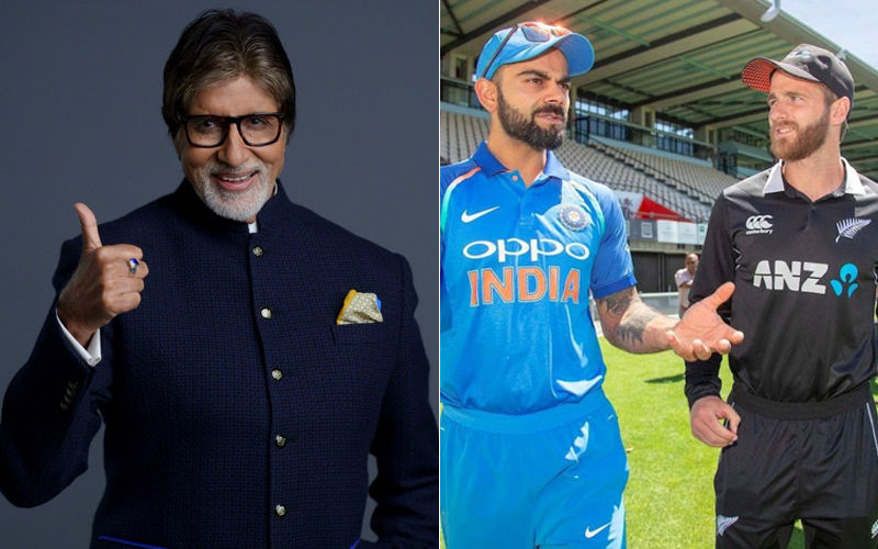 Amitabh Bachchan Jokes, “Shift WC 2019 Tournament To India” After Ind Vs New Zealand Match Was A Washout
