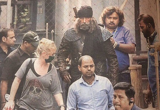 amitabh bachchan llok leaked from thugs of hindostan