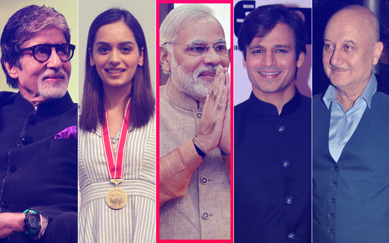 Narendra Modi Birthday: Amitabh Bachchan, Manushi Chhillar, Vivek Oberoi, Anupam Kher Wish The PM