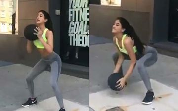 Amitabh Bachchan’s Granddaughter Navya Naveli Sets Workout Goals Exercising In New York