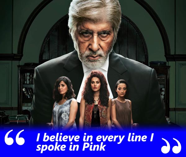 amitabh bachchan spotboye salaam exclusive interview with vickey lalwani talking about his belief in every line he spoke in pink