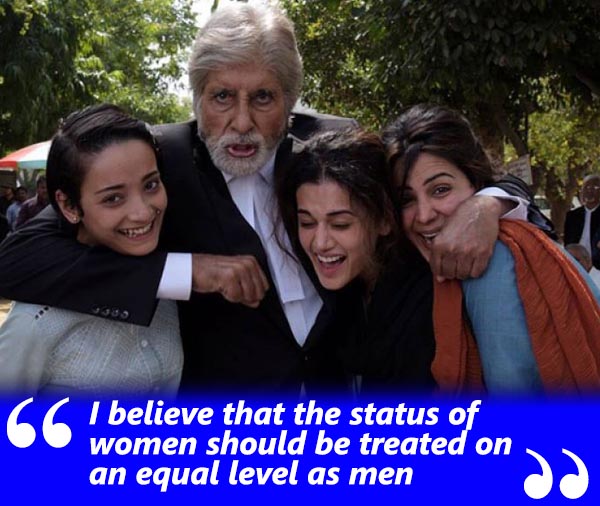 amitabh bachchan spotboye salaam exclusive interview with vickey lalwani talking about women being equal to men