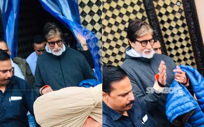 Amitabh Bachchan Relishes Aloo Paratha And Samosa While In Punjab-INSIDE PICTURES And VIDEO