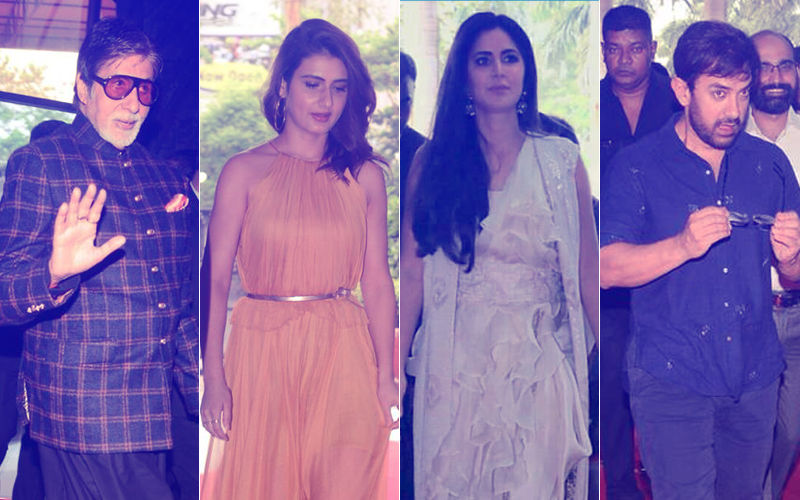 Thugs Of Hindostan Trailer Launch: Amitabh Bachchan, Katrina Kaif, Aamir Khan And Fatima Sana Shaikh Arrive. Excitement In The Air!