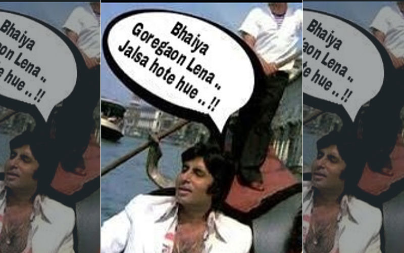 Video Of Amitabh Bachchan's Bungalow Getting Flooded Emerges As He Shares A Hilarious Meme On Waterlogged Mumbai Roads