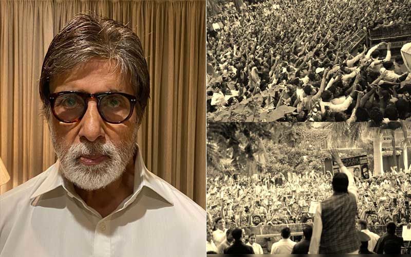 Amitabh Bachchan Thanks Fans For Their Love And Support; Shares A Throwback Picture From His Sunday Meet And Says, ‘Help Me God’