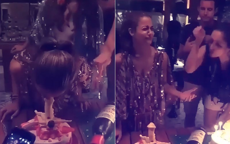 Amrita Arora's Wild Birthday Party Had A Kinky Cake & Sis Malaika Arora  Went Bonkers Over It!