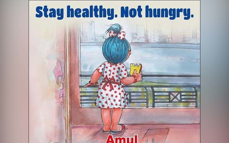 Amid Coronavirus Lockdown, Amul Urges People to 'Stay Healthy, Not Hungry' In It's Recent Ad