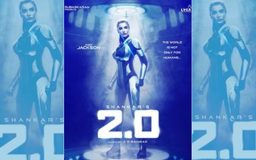 FIRST LOOK: Amy Jackson Is Stunning & Sexy As A Robot In Rajinikanth-Akshay Kumar Starrer 2.0