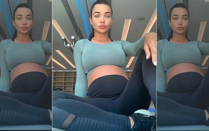 Amy Jackson Flaunts Her Baby Bump Post Workout; Also Describes Her Morning Schedule