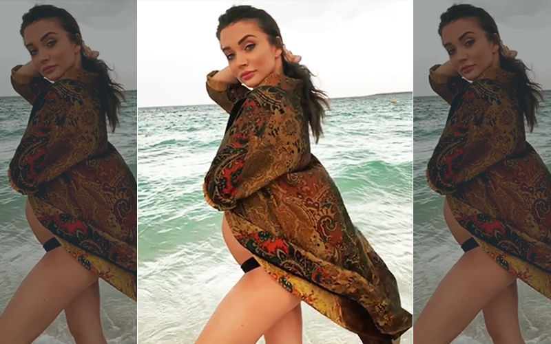 Amy Jackson Flaunts Her Baby Bump Yet Again And The Video Is Too Adorable To Be Missed