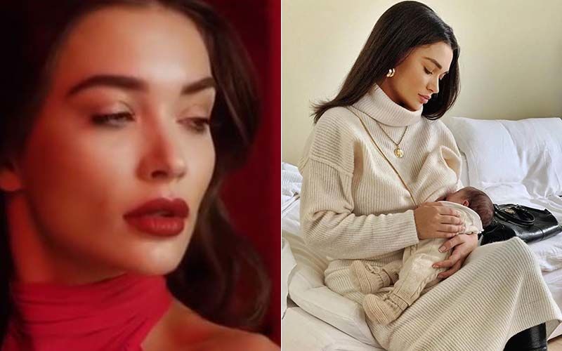 New Mommy Amy Jackson Is Back To Work, Ten Days After Giving Birth To Baby Andreas