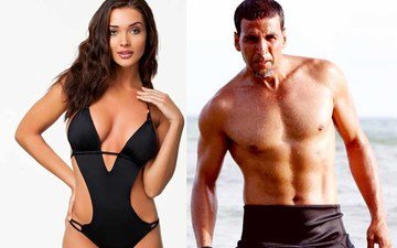 Amy Exercises In Akshay's Gym!