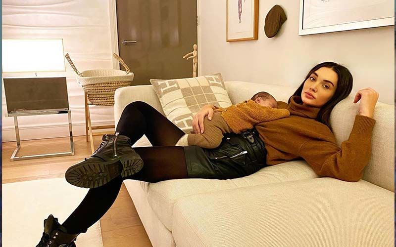 Amy Jackson's Video With Her Cute-As-A-Button Son Andreas Is Priceless