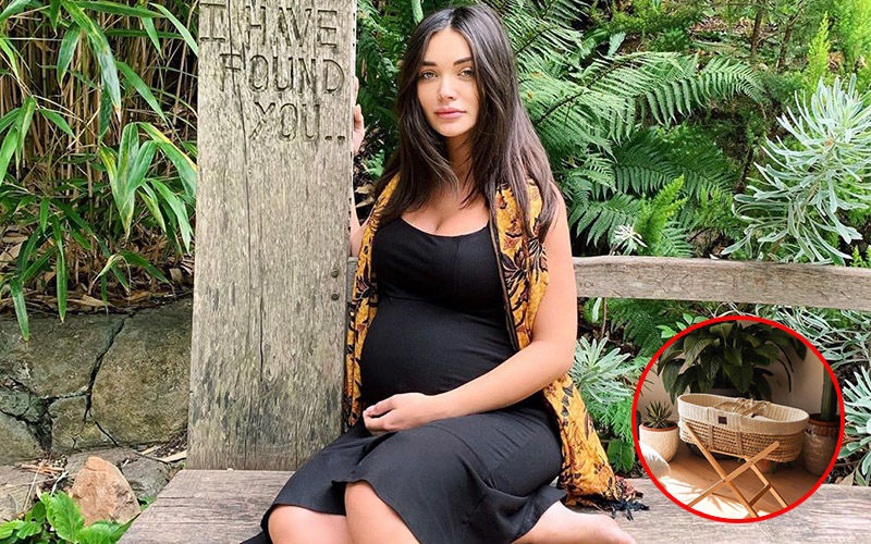 Amy Jackson Can't Wait To Welcome Her Baby Boy; Shares A Picture Of His Cradle