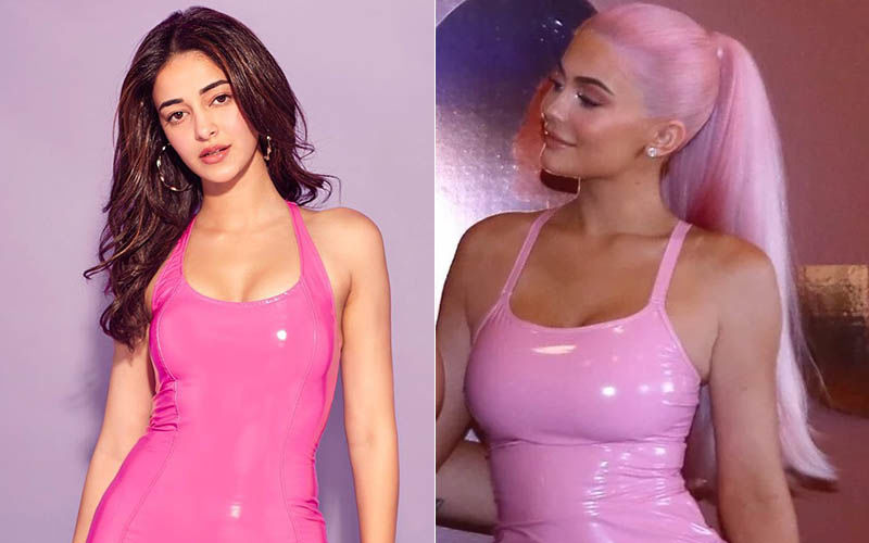 Fashion Face-Off: Ananya Panday Or Kylie Jenner – Who Rocked The Bubblegum Pink Latex Dress Like A Pro?