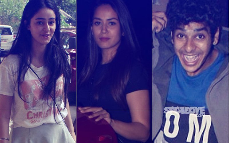 That’s How Ananya Pandey, Mira Rajput & Ishaan Khatter Spent The 1st Day Of 2018...