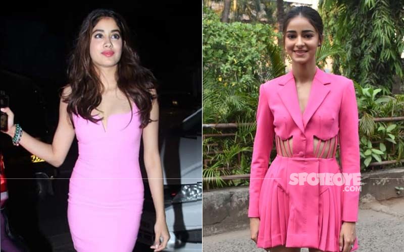 Janhvi Kapoor And Ananya Panday Show Us How To Perfectly Rock The Little Pink Dress