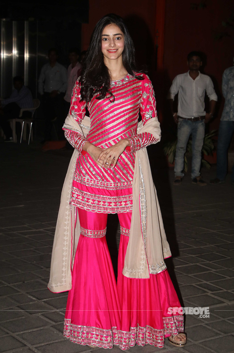 ananya panday at arpita khan ganpati celebration