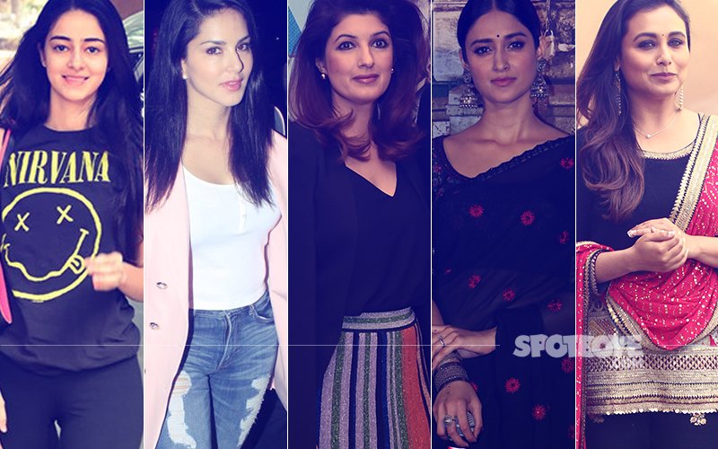 STUNNER OR BUMMER: Ananya Pandey, Sunny Leone, Twinkle Khanna, Ileana D’Cruz Or Rani Mukerji?