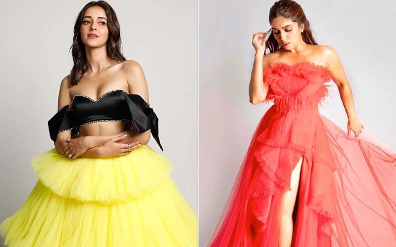 Ananya Panday's Off-Shoulder Gown To Bhumi Pednekar's Sexy Thigh-High Slit: Looking Back At Filmfare 2020's Hottest Outfits