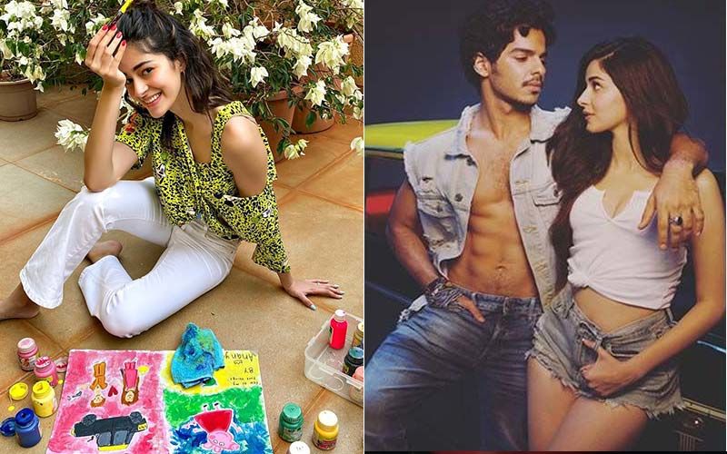 Khaali Peeli: Ananya Panday Paints Unofficial Poster, Ishaan Khatter Can’t Recall Shooting With Peppa Pig: ‘Must’ve Missed That Day Of Shoot’