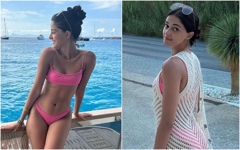 Ananya Panday Soaks Up The Sun In A Pink Bikini, During Her Vacation To Ibiza; Actress Leaves Her Fans Drooling- PICS Inside