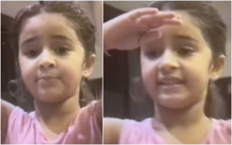 Ananya Panday Shares An Adorable Childhood Video Of Her Reciting A Poem; Netizens Say, ‘Awww, Cutest Annie’- Watch VIDEO