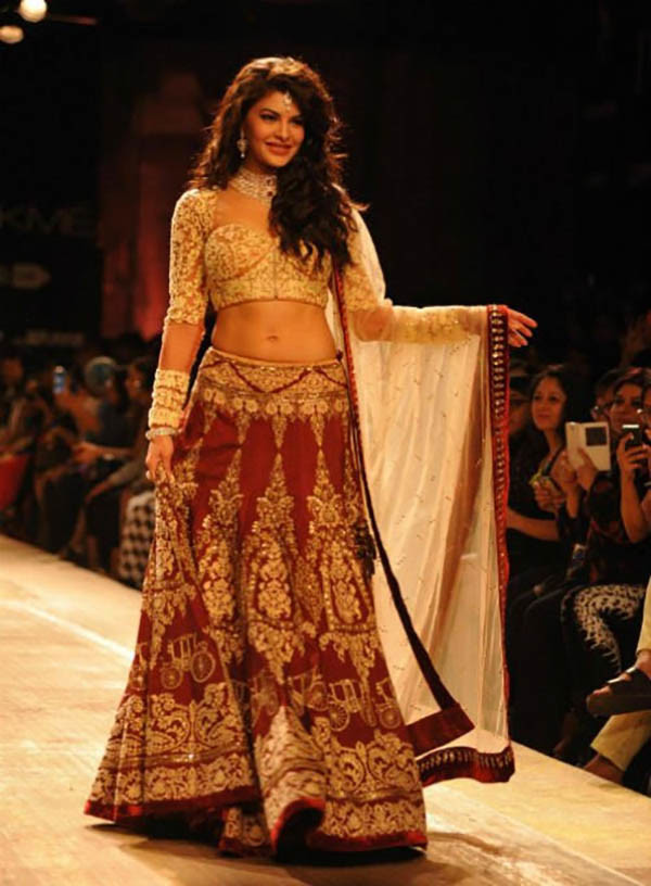 and boy jacqueline looks just as ethereal in desi wear too