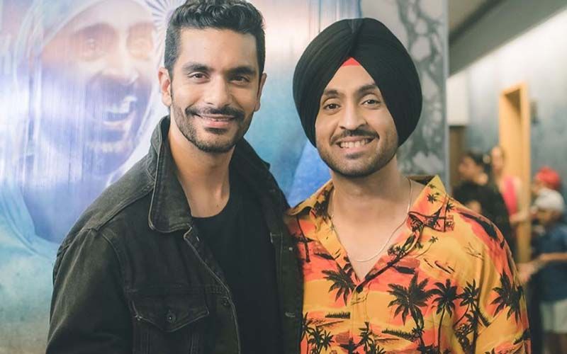 Diljit Dosanjh Visits Angad Bedi Post Knee Surgery; Calls Him The Real Soorma