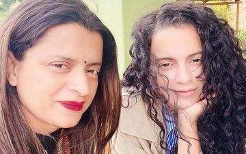 Kangana Ranaut, Sister Rangoli Chandel Head Out To Meet Maharashtra Governor Amid Protests Outside Her House