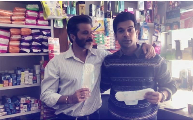 PAD MAN(IA): When Anil Kapoor Sold A SANITARY PAD To Rajkummar Rao