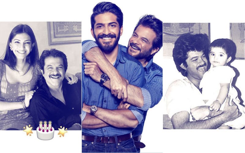 Sonam Kapoor & Harshvardhan Kapoor Share Throwback Pics With Papa Anil Kapoor On His 61st Birthday