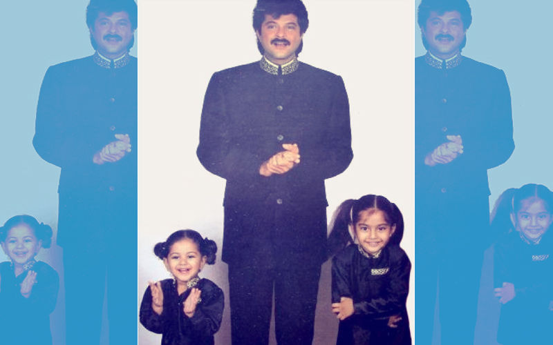 Sonam Kapoor Shares Throwback Picture With Dad-Sister & Anil Kapoor Has Something To Say