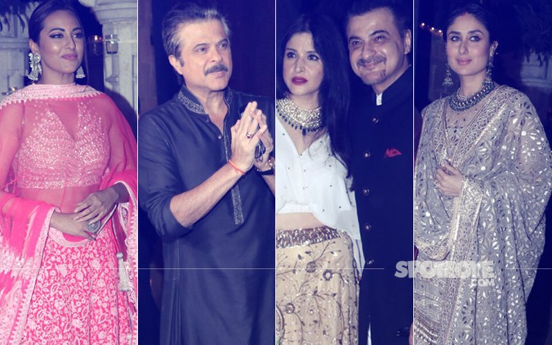 Here Are The Super Pictures From Anil & Sonam's Diwali Party
