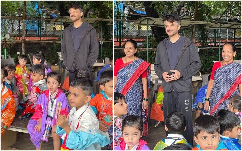 Anil Kapoor Relishes ‘Back To School Feels’ As He Spends A Heartwarming Moment With School Kids- PICS INSIDE!