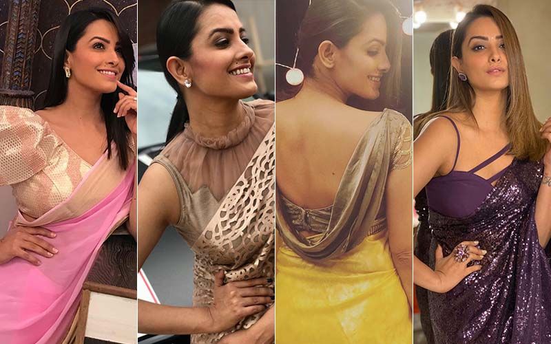 10 Super Trendy And Sexy Blouse Designs Of Anita Hassanandani That You Can Steal From Her Right Away