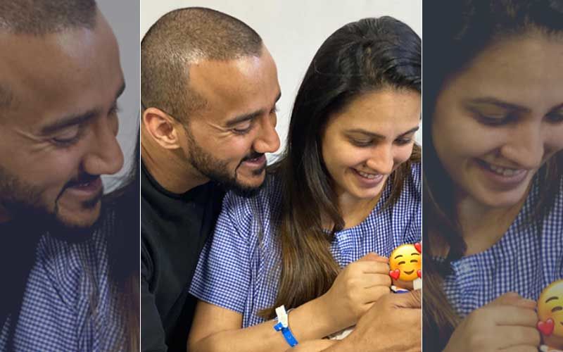 New Mommy Anita Hassanandani Shares First Family Photo With Newborn To Thank Everyone For Their Wishes; Captions ‘Just Like That We’re Three’
