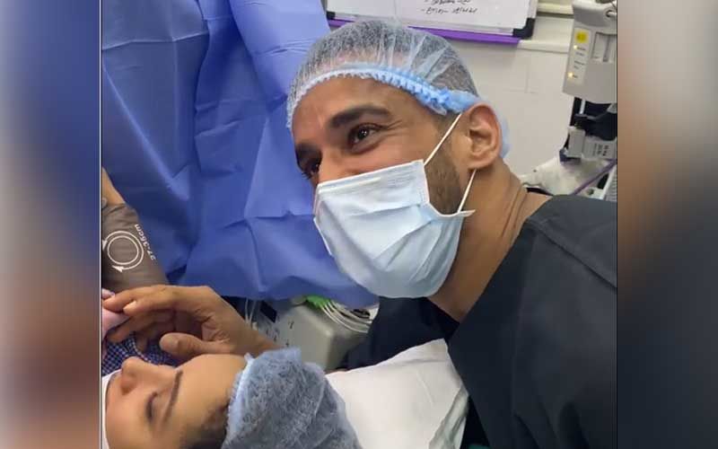 Anita Hassanandani And Rohit Reddy Beam With Joy As They Look At Their Newborn Son; Actress Tells Her Hubby 'His Nose Is Just Like Yours'- WATCH