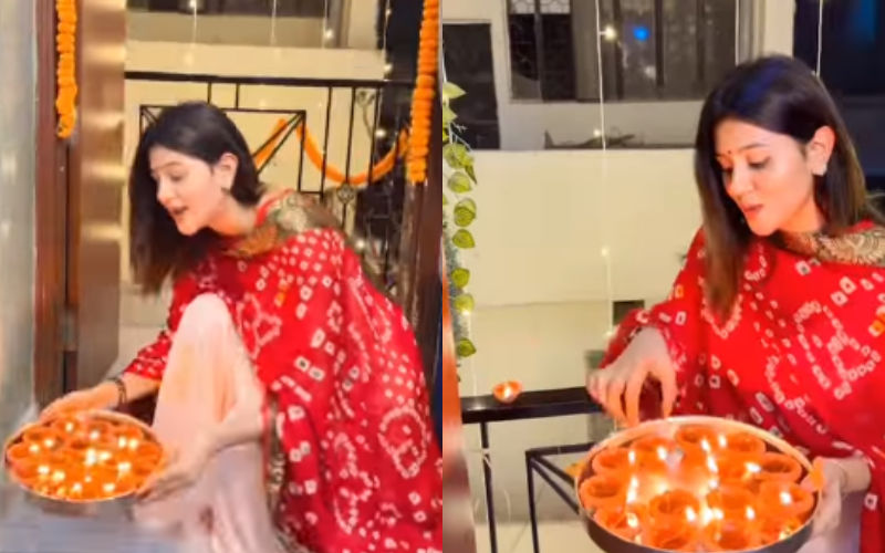 Anjali Arora Gets Brutally TROLLED For Her Traditional Diwali Look; Netizen Says, ‘MMS Ke Baad Sati Savitri Mat Ban’-See VIDEO
