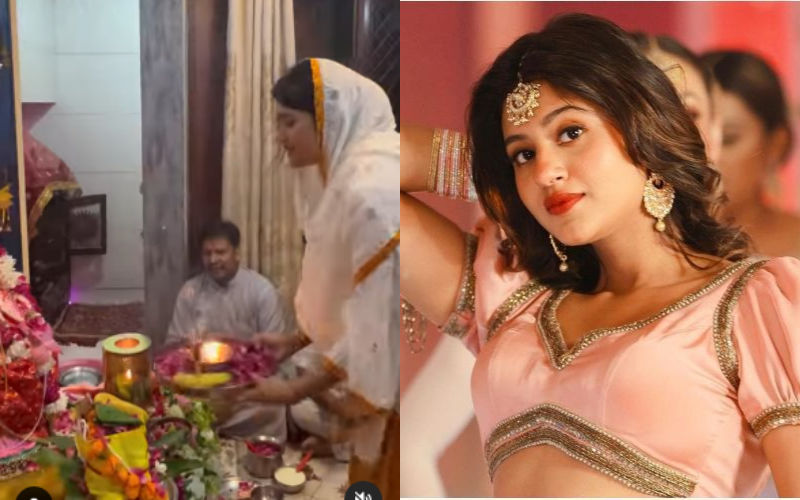 Anjali Arora Gets Mercilessly TROLLED As She Offers Prayer To Lord Ganesha; Netizen Says, ‘Didi Don't Try To Act Sharif After MMS’-See VIDEO