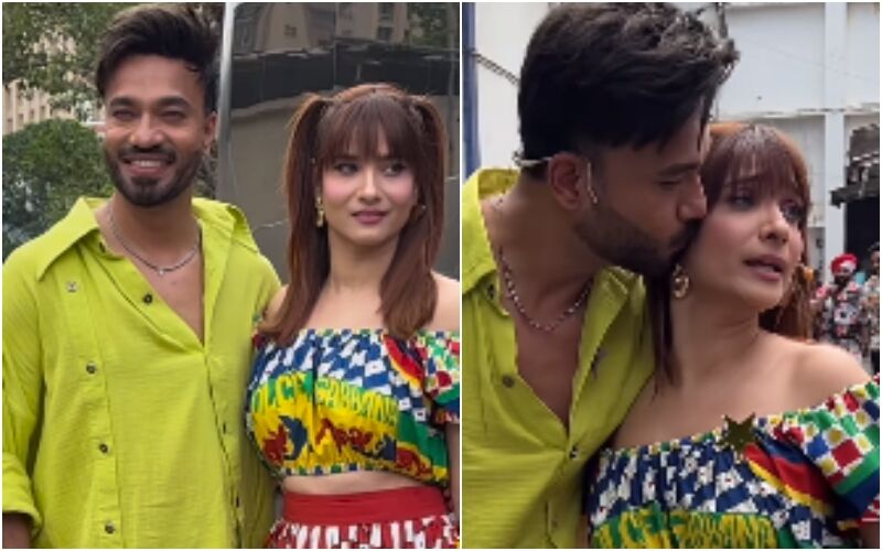 Ankita Lokhande-Vicky Jain Get Mercilessly TROLLED For Their New 90s Look; Netizens Say, ‘Cringe Lag Rahe Hai’- WATCH