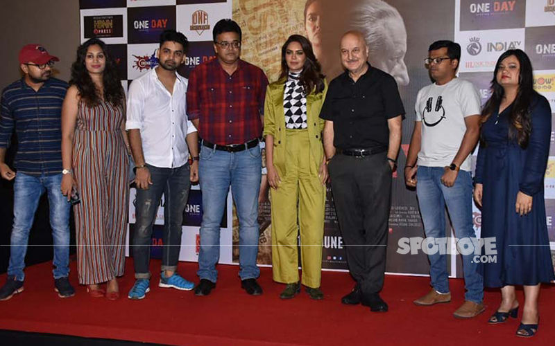 Anupam Kher And Esha Gupta Launch The Trailer Of One Day: Justice Delivered