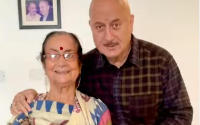 SWEET! Anupam Kher Plays A Prank On His Mother Dulari, Tells Her His Son Sikandar Kher Got Married Without Informing Them; This Is How She REACTED