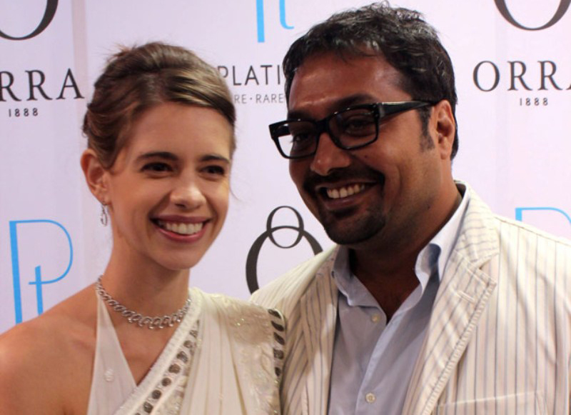 anurag kashyap and kalki koechlin spotted at an event