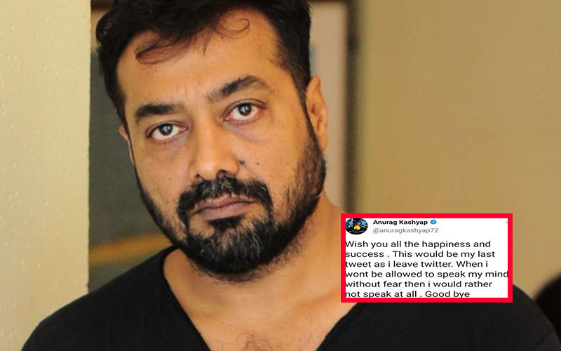 Anurag Kashyap Quits Twitter Alleging Threats To Daughter And Parents, Says "Thugs Will Rule And Thuggery Will Be The New Way Of Life"