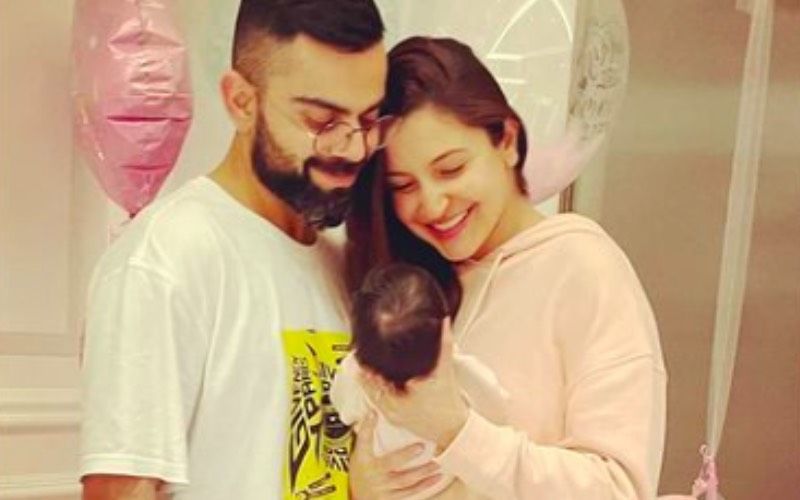 Virat Kohli Packs On The PDA With Anushka Sharma In This Romantic Snap As They Celebrate Their Daughter Vamika Turning 2 Months Old- PIC INSIDE