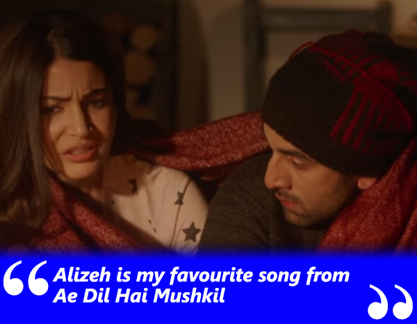 anushka sharma and ranbir kapoor in alizeh song