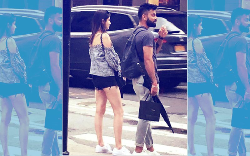 Virat Kohli Takes A Stroll With Girlfriend Anushka Sharma On New York Streets